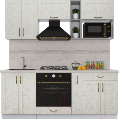 Готовая кухня Интерлиния Мила Крафт 2.0 - фото