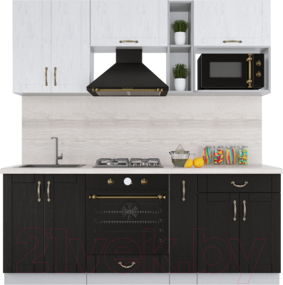 Готовая кухня Интерлиния Мила Крафт 2.0 - фото