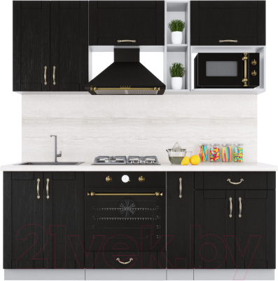 Готовая кухня Интерлиния Мила Крафт 2.0 - фото