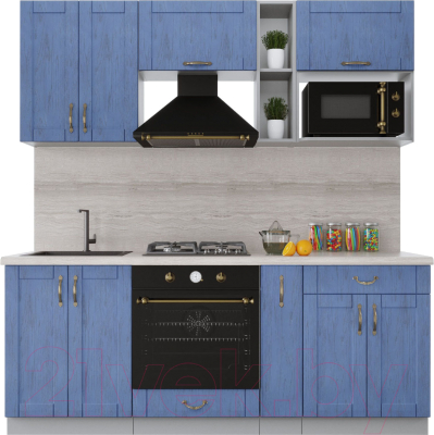 Готовая кухня Интерлиния Мила Крафт 2.0 - фото