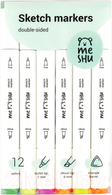 Набор маркеров Meshu MS_38259 - фото
