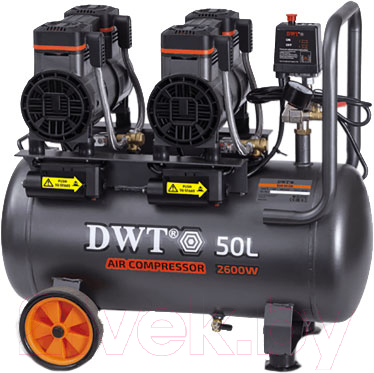 Воздушный компрессор DWT K26-50 OA-CU - фото