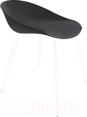 Стул Sheffilton SHT-ST19/S95-1 (черный/белый муар) - фото