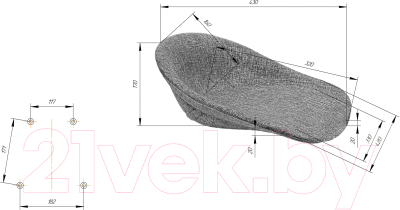 Стул Sheffilton SHT-ST19-SF2/S37