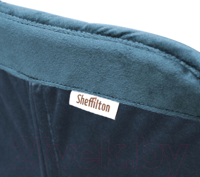 Стул Sheffilton SHT-ST29-C1/S64 (морская глубина/черный муар)