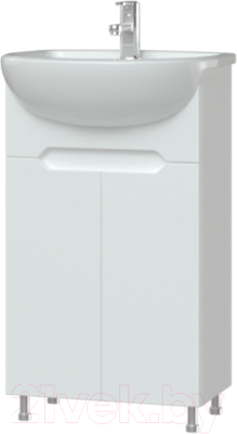 Тумба под умывальник Garda Marsel-7 500 Т_ум_2дв_500_PVC - фото