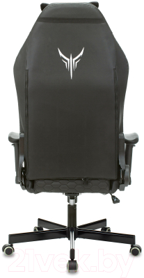 Кресло геймерское Бюрократ Knight Neon (черный экокожа)