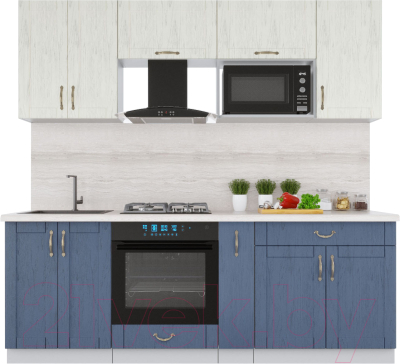 Готовая кухня Интерлиния Мила Крафт 2.2 - фото