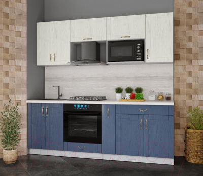 Готовая кухня Интерлиния Мила Крафт 2.2