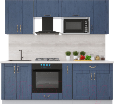 Готовая кухня Интерлиния Мила Крафт 2.2 - фото