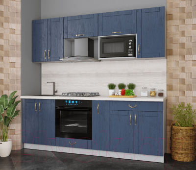 Готовая кухня Интерлиния Мила Крафт 2.2