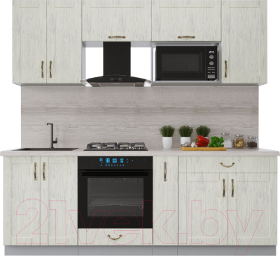 Готовая кухня Интерлиния Мила Крафт 2.2 - фото