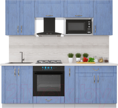 Готовая кухня Интерлиния Мила Крафт 2.2 - фото