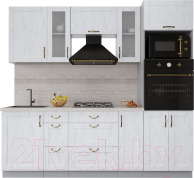 Готовая кухня Интерлиния Мила Крафт 2.3 - фото