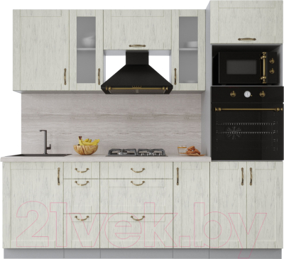 Готовая кухня Интерлиния Мила Крафт 2.3 - фото