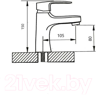 Смеситель Wisent WP10235