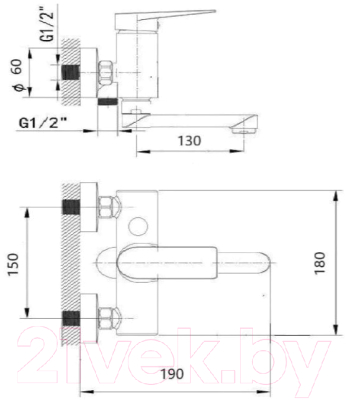 Смеситель Wisent WP30202