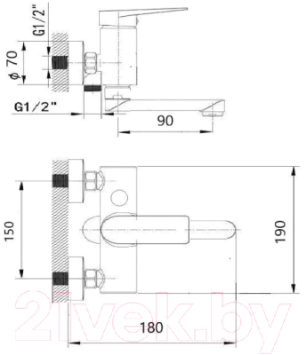 Смеситель Wisent WP30225