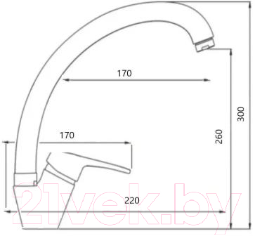 Смеситель Wisent WP59205