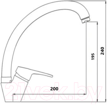 Смеситель Wisent WP59240