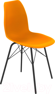 Стул Sheffilton SHT-ST29/S64 (оранжевый RAL2003/черный муар) - фото
