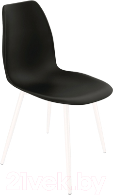 Стул Sheffilton SHT-ST29/S95-1 (черный/белый муар) - фото