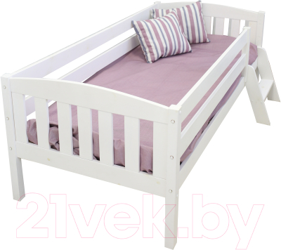 Кровать-тахта детская ФанДОК Ф-141.01 80x180 (белый) - фото