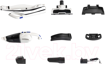 Вертикальный пылесос Endever SkyClean VC-300 (белый/черный)