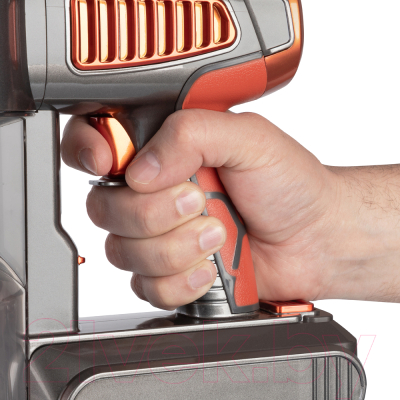 Вертикальный пылесос Endever SkyClean VC-301 (темно-серый/оранжевый)