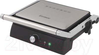 Электрогриль Endever Grillmaster 225 (серебристый/черный) - фото