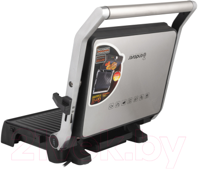 Электрогриль Endever Grillmaster 225 (серебристый/черный)