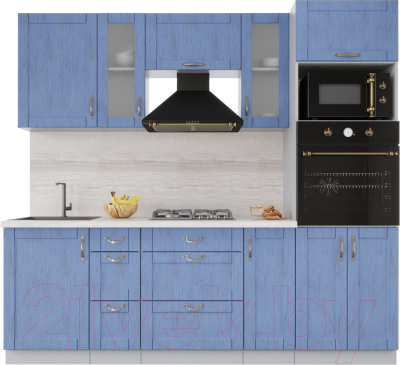 Готовая кухня Интерлиния Мила Крафт 2.3 - фото