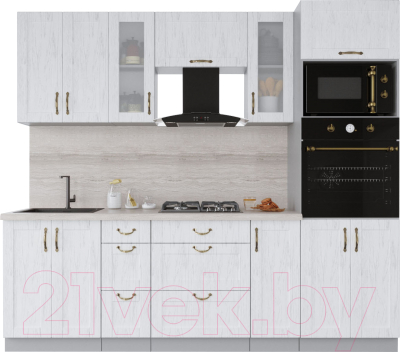 Готовая кухня Интерлиния Мила Крафт 2.4 - фото