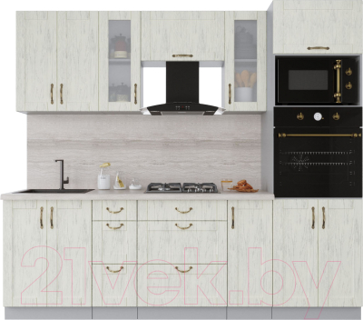 Готовая кухня Интерлиния Мила Крафт 2.4 - фото