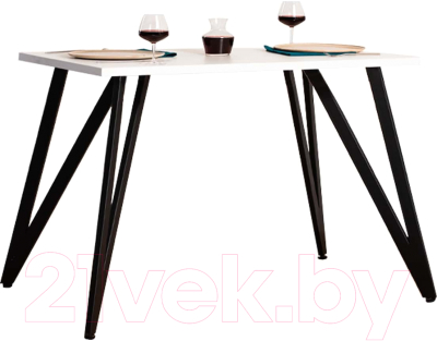 Обеденный стол Millwood Женева 2 Л18 160x80 - фото