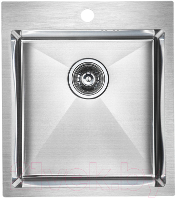 Мойка кухонная Paulmark PM214551-BS - фото