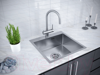 Мойка кухонная Paulmark PM215951-BS