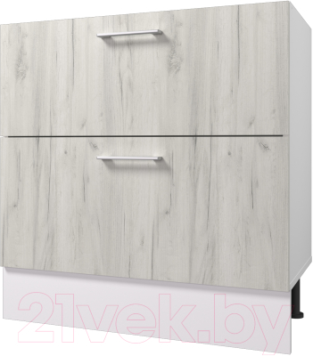 Шкаф-стол кухонный Горизонт Мебель Европа 80 2 ящика - фото
