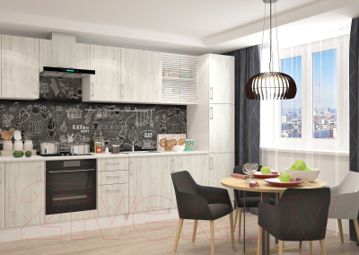 Шкаф-стол кухонный Горизонт Мебель Европа 80 2 ящика