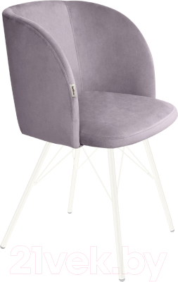 Стул Sheffilton SHT-ST33/S37 (сиреневая орхидея/белый) - фото