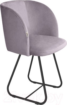 Стул Sheffilton SHT-ST33/S38 (сиреневая орхидея/черный муар) - фото