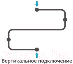 Полотенцесушитель водяной Сунержа Фабула 50x70 / 00-0125-5070