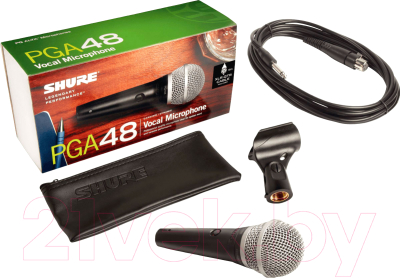 Микрофон Shure PGA48-QTR-E