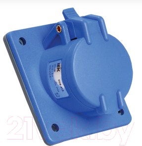 Розетка силовая IEK Magnum 16А 2P+PE 220В ССИ-413 IP44 - фото