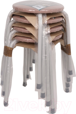 Табурет ЗМИ Пенек крепкий 220 / Т 266 (пыльная роза)