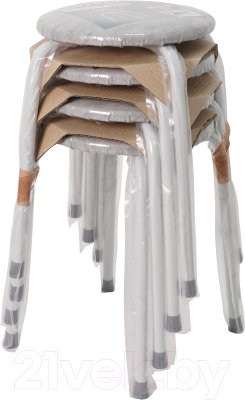 Табурет ЗМИ Пенек крепкий 220 / Т 266 (серый)