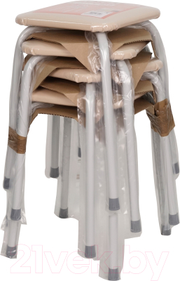 Табурет ЗМИ Пенек крепкий 224 / Т 269 (ваниль)