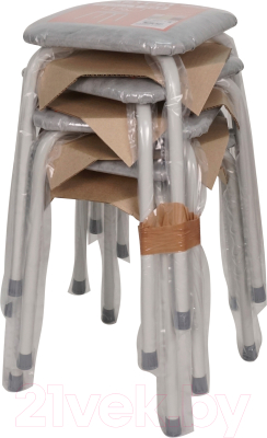 Табурет ЗМИ Пенек крепкий 224 / Т 269 (серый)