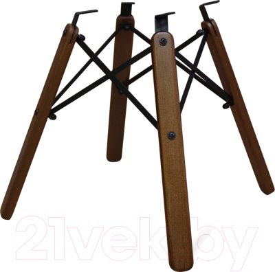 Стул Sheffilton SHT-ST34-1/S70 (голубая пастель/темный орех/черный)