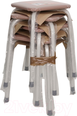 Табурет ЗМИ Пенек крепкий 224 / Т 269 (пыльная роза)